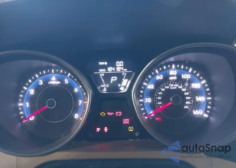 2012 Hyundai Elantra Gls z USA, uszkodzony, nr VIN 5NPDH4AE0CH090902